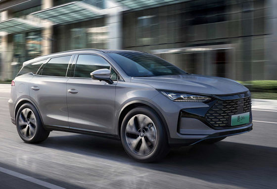 Chinese Electric SUV BYD TANG DMI 5.5 L/100km Electricity Fuel Consumption and 150km